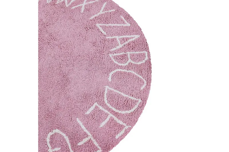Lastenmatto Vurgun - Vaaleanpunainen, Valkoinen - Kodintekstiilit & matot - Lasten tekstiilit - Lastenhuoneen matto