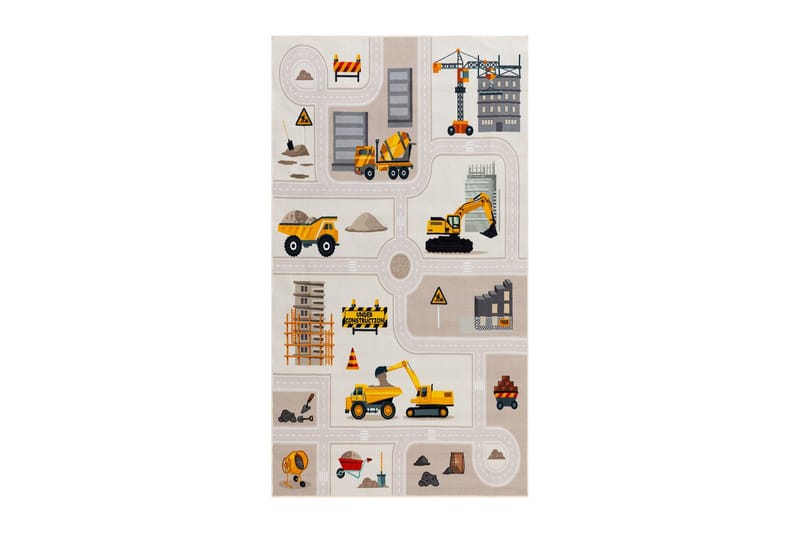 Rajender Lastenmatto 80x150 cm Suorakulmainen - Pellava - Kodintekstiilit & matot - Lasten tekstiilit - Lastenhuoneen matto