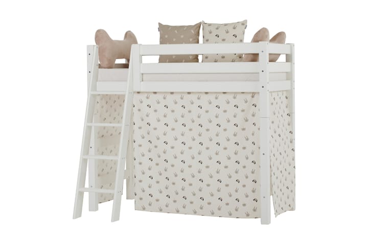 Verho kerrossänkyyn Sandbacken 160 cm - Valkoinen - Lasten tekstiilit - Lastenhuoneen verhot - Verhot