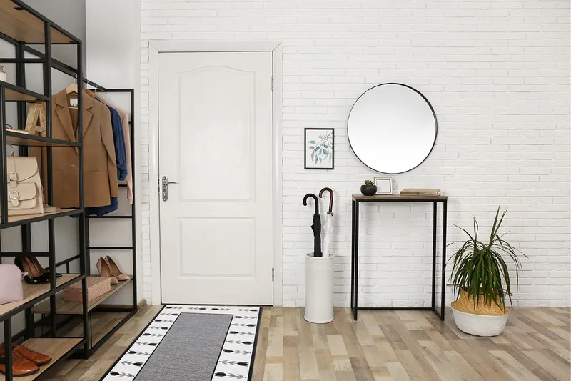 Tulpan tasokudottu matto 57x200 cm - Harmaa - Kodintekstiilit & matot - Matto - Tasokudotut matot