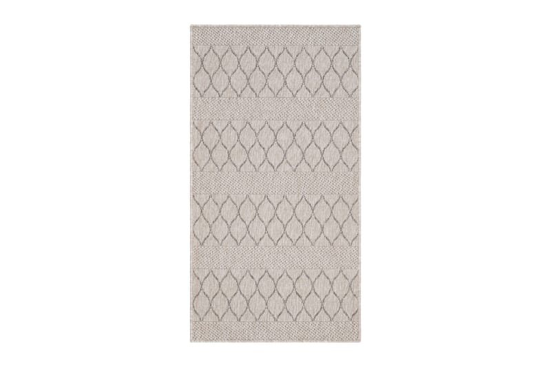 Madrid Tasokudottu Matto 80x340 cm, Pellava