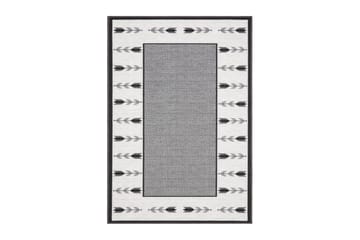 Tulpan tasokudottu matto 133x190 cm - Harmaa - Kodintekstiilit & matot - Matto - Tasokudotut matot