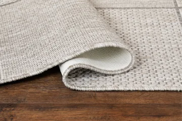 Madrid tasokudottu matto 80x340 cm - Pellava - Kodintekstiilit & matot - Matto - Iso matto