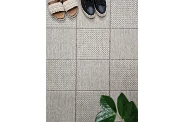 Madrid tasokudottu matto 80x340 cm - Pellava - Kodintekstiilit & matot - Matto - Iso matto