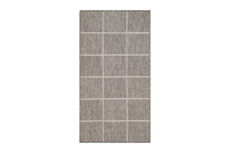 Madrid tasokudottu matto 80x150 cm, Pellava