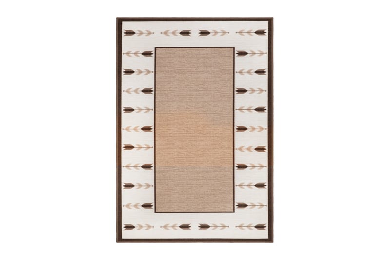 Tulpan tasokudottu matto 160x230 cm, Luonnonväri