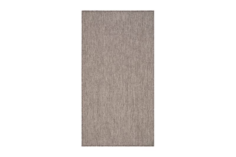 Madrid tasokudottu matto 80x240 cm, Pellava