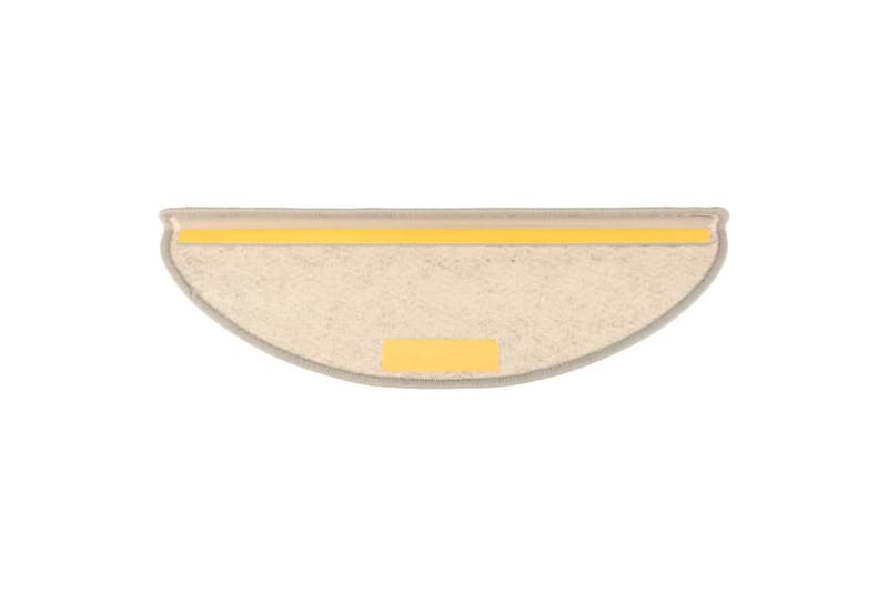 Itsekiinnittyvät porrasmatot sisaltyyli 15kpl 65x25 cm - Taupe - Kodintekstiilit & matot - Matto - Erikoismatto - Porrasmatto