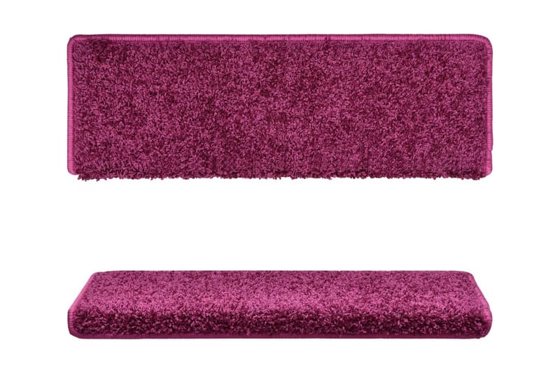 Porrasmatot 15 kpl 65x25 cm violetti - Purppura - Kodintekstiilit & matot - Matto - Erikoismatto - Porrasmatto