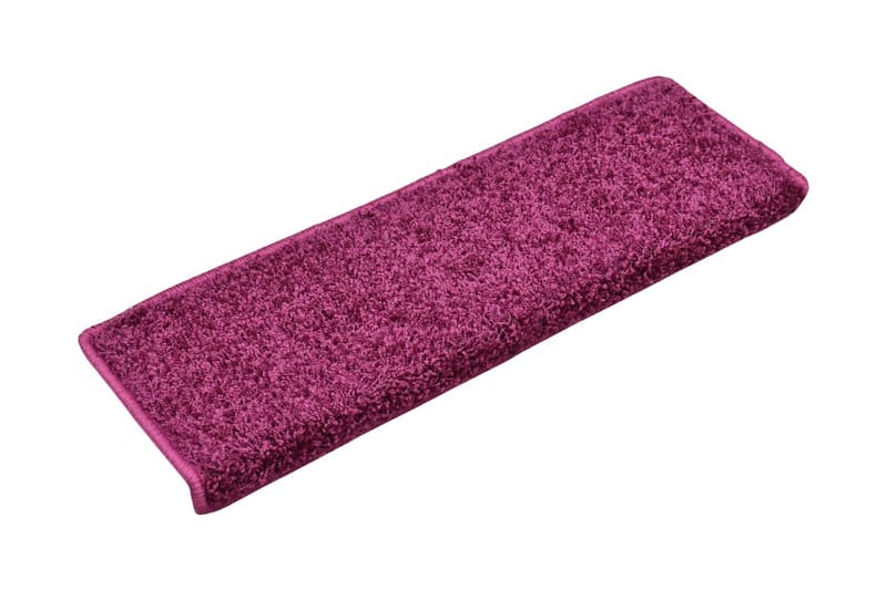 Porrasmatot 15 kpl 65x25 cm violetti - Purppura - Kodintekstiilit & matot - Matto - Erikoismatto - Porrasmatto