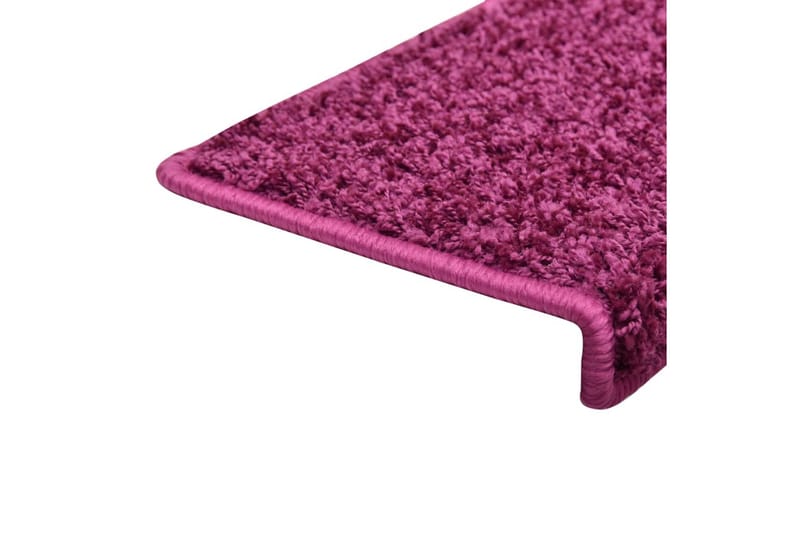 Porrasmatot 15 kpl 65x25 cm violetti - Purppura - Kodintekstiilit & matot - Matto - Erikoismatto - Porrasmatto
