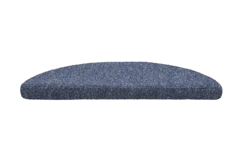 Itsekiinnittyvät porrasmatot 15kpl neulahuopa 54x16x4cm sin. - Sininen - Kodintekstiilit & matot - Matto - Erikoismatto - Porrasmatto