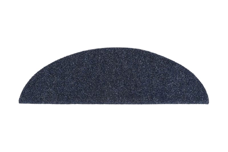 Itsekiinnittyvät porrasmatot 15kpl neulahuopa 54x16x4cm sin. - Sininen - Kodintekstiilit & matot - Matto - Erikoismatto - Porrasmatto