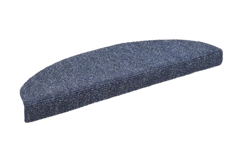 Itsekiinnittyvät porrasmatot 15kpl neulahuopa 65x21x4cm sin. - Sininen - Kodintekstiilit & matot - Matto - Erikoismatto - Porrasmatto