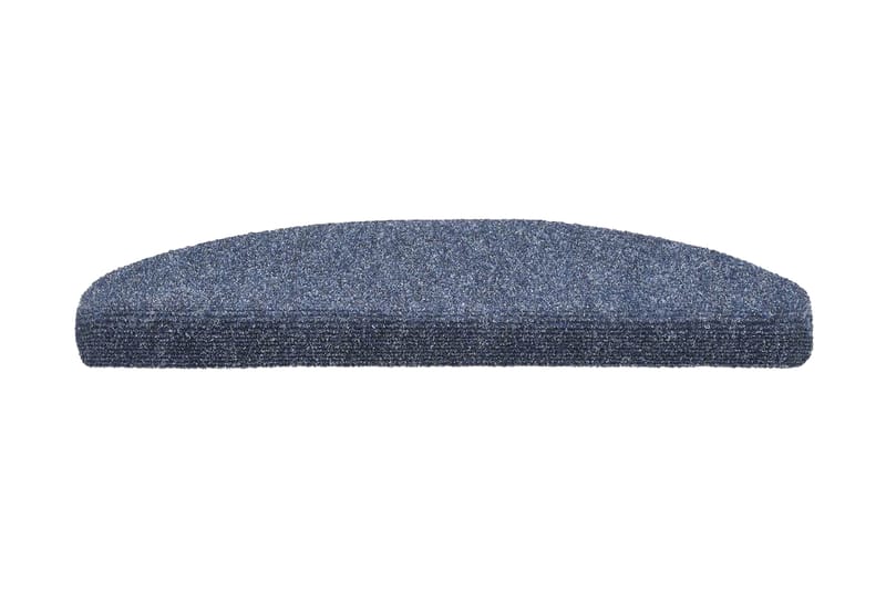 Itsekiinnittyvät porrasmatot 15kpl neulahuopa 65x21x4cm sin. - Sininen - Kodintekstiilit & matot - Matto - Erikoismatto - Porrasmatto