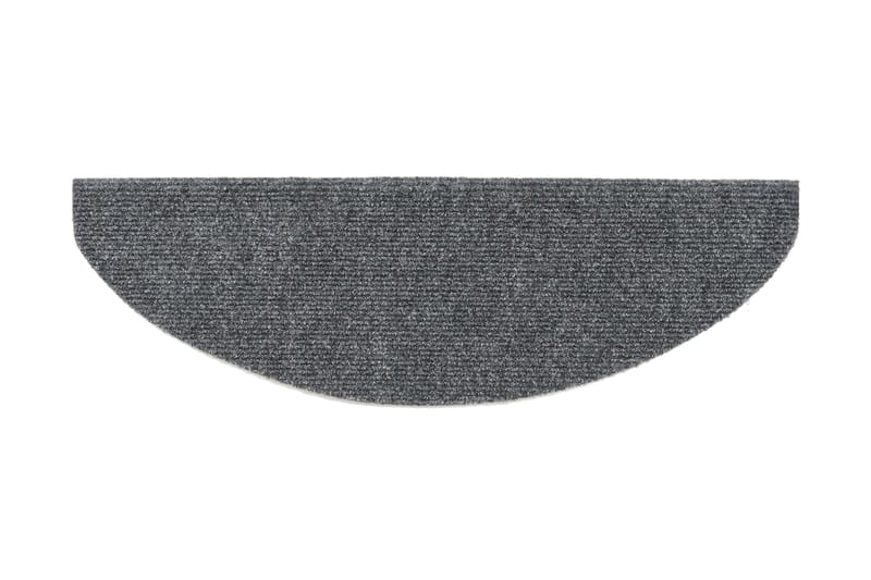Itsekiinnittyvät porrasmatot 15kpl neulahuopa 65x21x4cm - Harmaa - Kodintekstiilit & matot - Matto - Erikoismatto - Porrasmatto