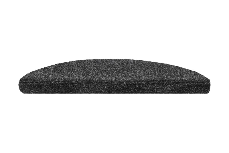 Itsekiinnittyvät porrasmatot 15kpl neulahuopa 54x16x4cm - Harmaa - Kodintekstiilit & matot - Matto - Erikoismatto - Porrasmatto