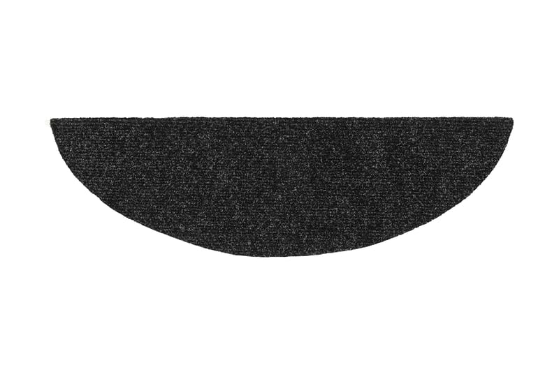 Itsekiinnittyvät porrasmatot 15kpl neulahuopa 54x16x4cm - Harmaa - Kodintekstiilit & matot - Matto - Erikoismatto - Porrasmatto