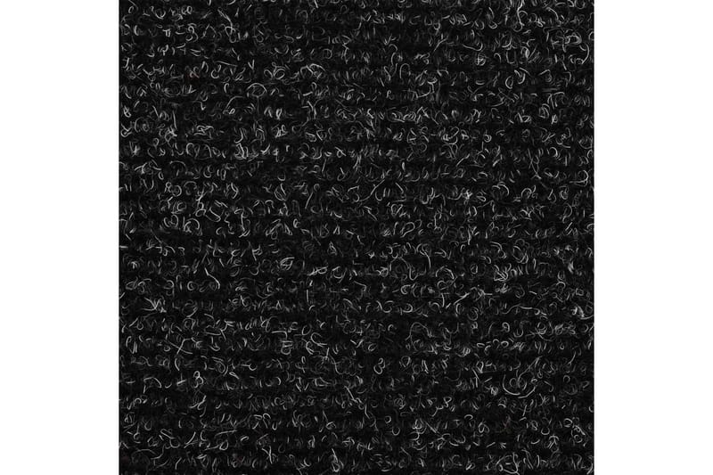 Itsekiinnittyvät porrasmatot 15kpl neulahuopa 54x16x4cm - Harmaa - Kodintekstiilit & matot - Matto - Erikoismatto - Porrasmatto