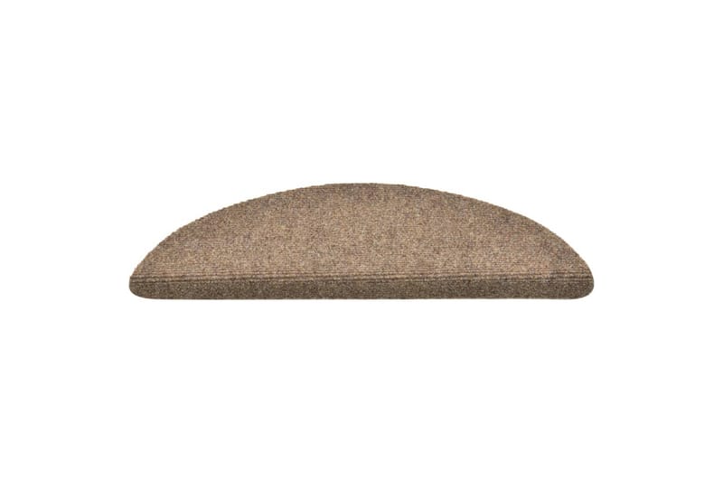 Itsekiinnittyvät porrasmatot 15 kpl kerma 56x17x3 cm - Kodintekstiilit & matot - Matto - Erikoismatto - Porrasmatto