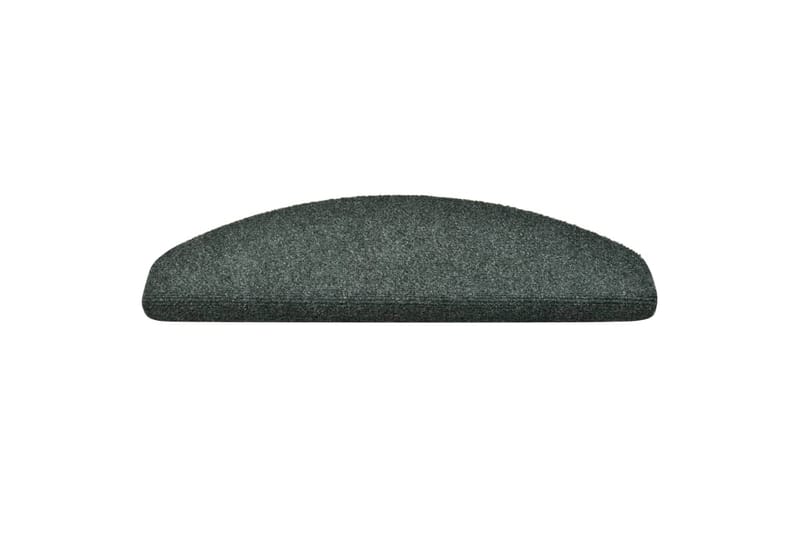 Itsekiinnittyvät porrasmatot 15 kpl vihreä 65x21x4 cm - Kodintekstiilit & matot - Matto - Erikoismatto - Porrasmatto