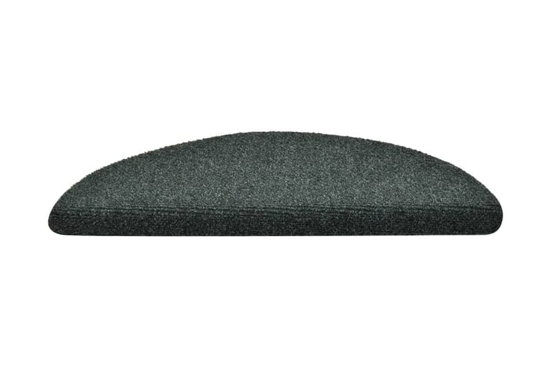 Itsekiinnittyvät porrasmatot 15 kpl vihreä 56x17x3 cm - Kodintekstiilit & matot - Matto - Erikoismatto - Porrasmatto
