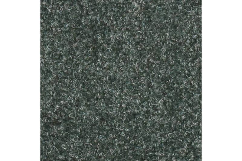 Itsekiinnittyvät porrasmatot 15 kpl vihreä 56x17x3 cm - Kodintekstiilit & matot - Matto - Erikoismatto - Porrasmatto