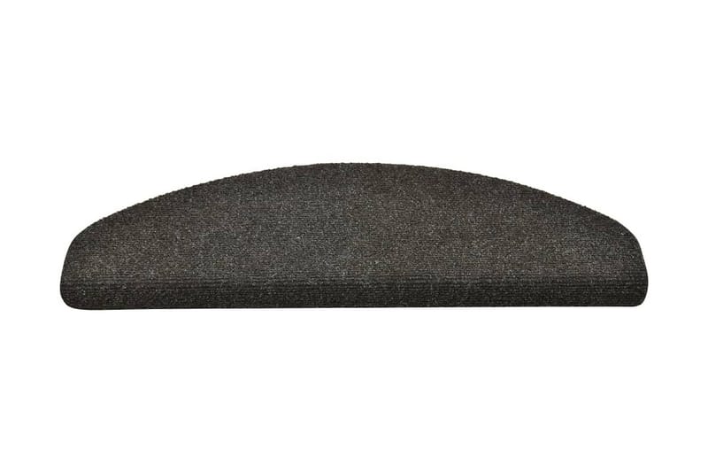 Itsekiinnittyvät porrasmatot 15 kpl vaaleanruskea 65x21x4 cm - Kodintekstiilit & matot - Matto - Erikoismatto - Porrasmatto