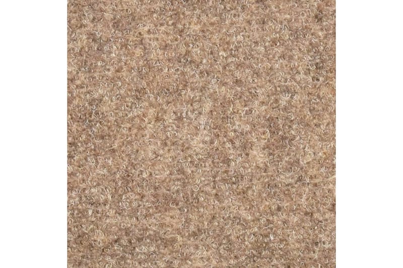 Itsekiinnittyvät porrasmatot 10 kpl 56x17x3 cm neulahuopa - Kerma - Kodintekstiilit & matot - Matto - Erikoismatto - Porrasmatto
