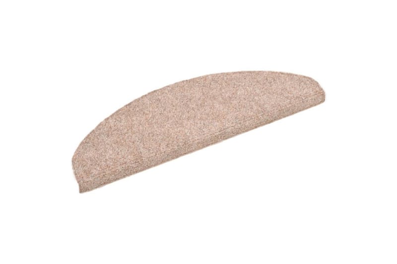 Itsekiinnittyvät porrasmatot 5 kpl ruskea 65x21x4cm - Ruskea - Kodintekstiilit & matot - Matto - Erikoismatto - Porrasmatto