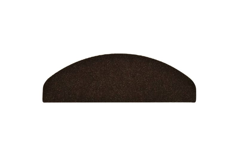 Itsekiinnittyvät porrasmatot 5 kpl ruskea 65x21x4cm - Ruskea - Kodintekstiilit & matot - Matto - Erikoismatto - Porrasmatto