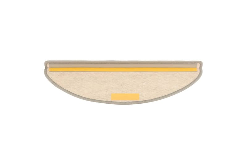 Itsekiinnittyvät porrasmatot sisaltyyli 15 kpl 65x25cm beige - Beige - Kodintekstiilit & matot - Matto - Erikoismatto - Porrasmatto