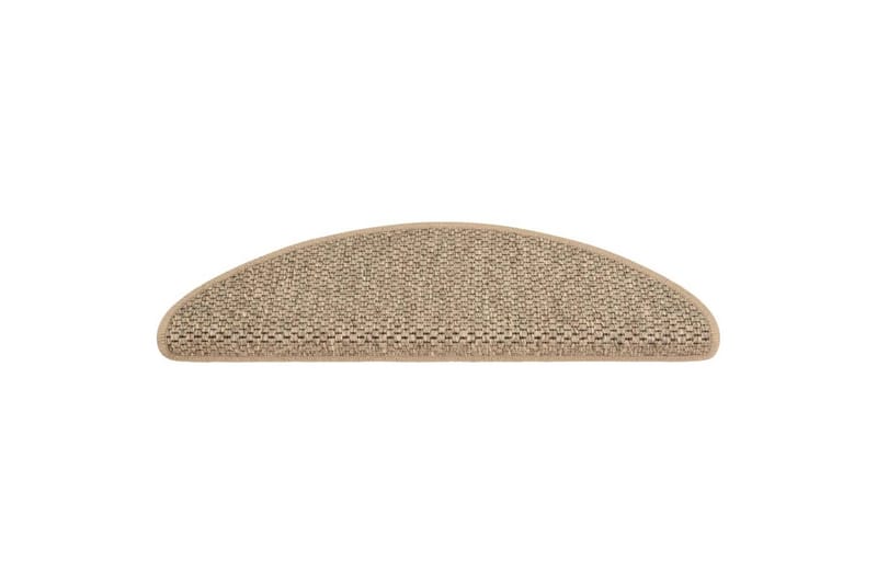 Itsekiinnittyvät porrasmatot sisaltyyli 15 kpl 65x25cm beige - Beige - Kodintekstiilit & matot - Matto - Erikoismatto - Porrasmatto