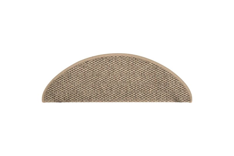 Itsekiinnittyvät porrasmatot sisaltyyli 15 kpl 65x25cm beige - Beige - Kodintekstiilit & matot - Matto - Erikoismatto - Porrasmatto