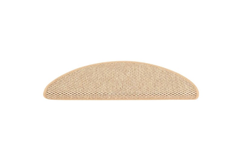 Itsekiinnittyvät porrasmatot sisaltyyli 15 kpl 65x25cm beige - Beige - Kodintekstiilit & matot - Matto - Erikoismatto - Porrasmatto