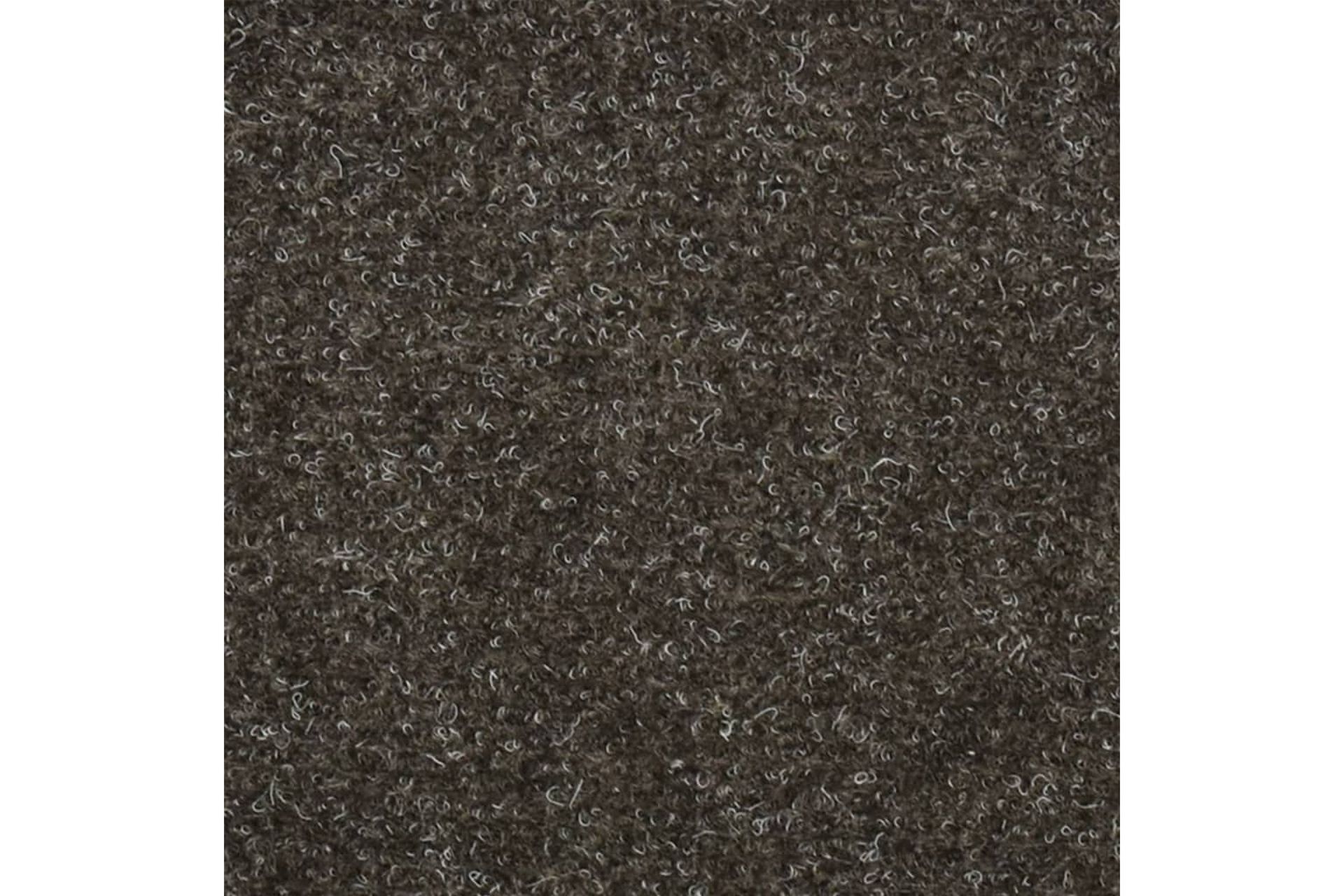 Itsekiinnittyvät porrasmatot 5 kpl vaaleanruskea 65x21x4 cm - Ruskea - Kodintekstiilit & matot - Matto - Erikoismatto - Porrasmatto