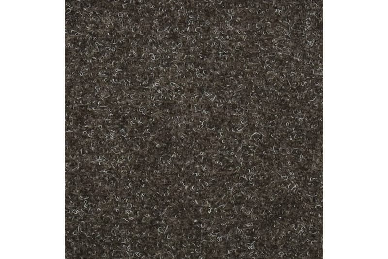 Itsekiinnittyvät porrasmatot 5 kpl vaaleanruskea 65x21x4 cm - Ruskea - Kodintekstiilit & matot - Matto - Erikoismatto - Porrasmatto