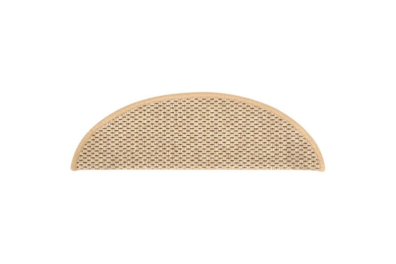 Itsekiinnittyvät porrasmatot sisaltyyli 15 kpl 56x20cm beige - Beige - Kodintekstiilit & matot - Matto - Erikoismatto - Porrasmatto