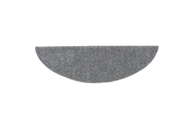 Itsekiinnittyvät porrasmatot 54x16x4 cm 5 kpl - Vaaleanharmaa - Kodintekstiilit & matot - Matto - Erikoismatto - Porrasmatto