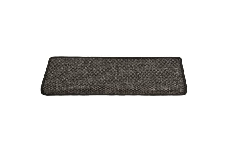 Itsekiinnittyvät porrasmatot sisaltyyli 15kpl 65x25 cm - Antrasiitti - Kodintekstiilit & matot - Matto - Erikoismatto - Porrasmatto