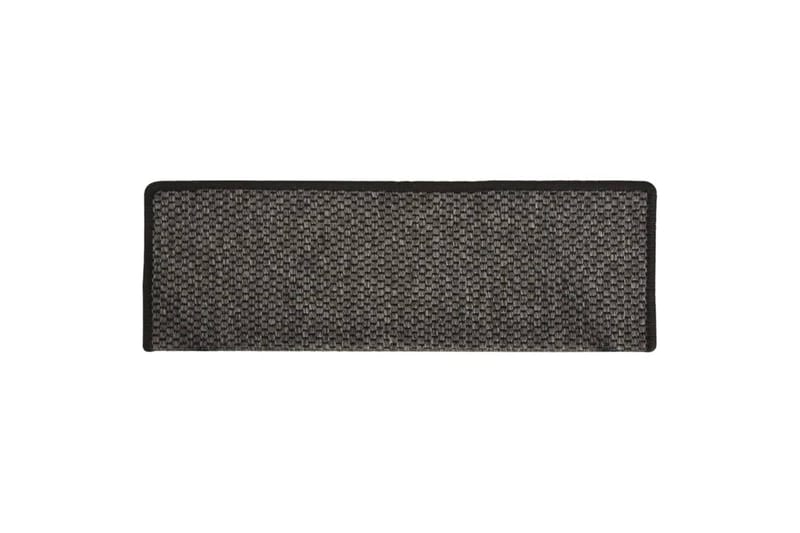Itsekiinnittyvät porrasmatot sisaltyyli 15kpl 65x25 cm - Antrasiitti - Kodintekstiilit & matot - Matto - Erikoismatto - Porrasmatto