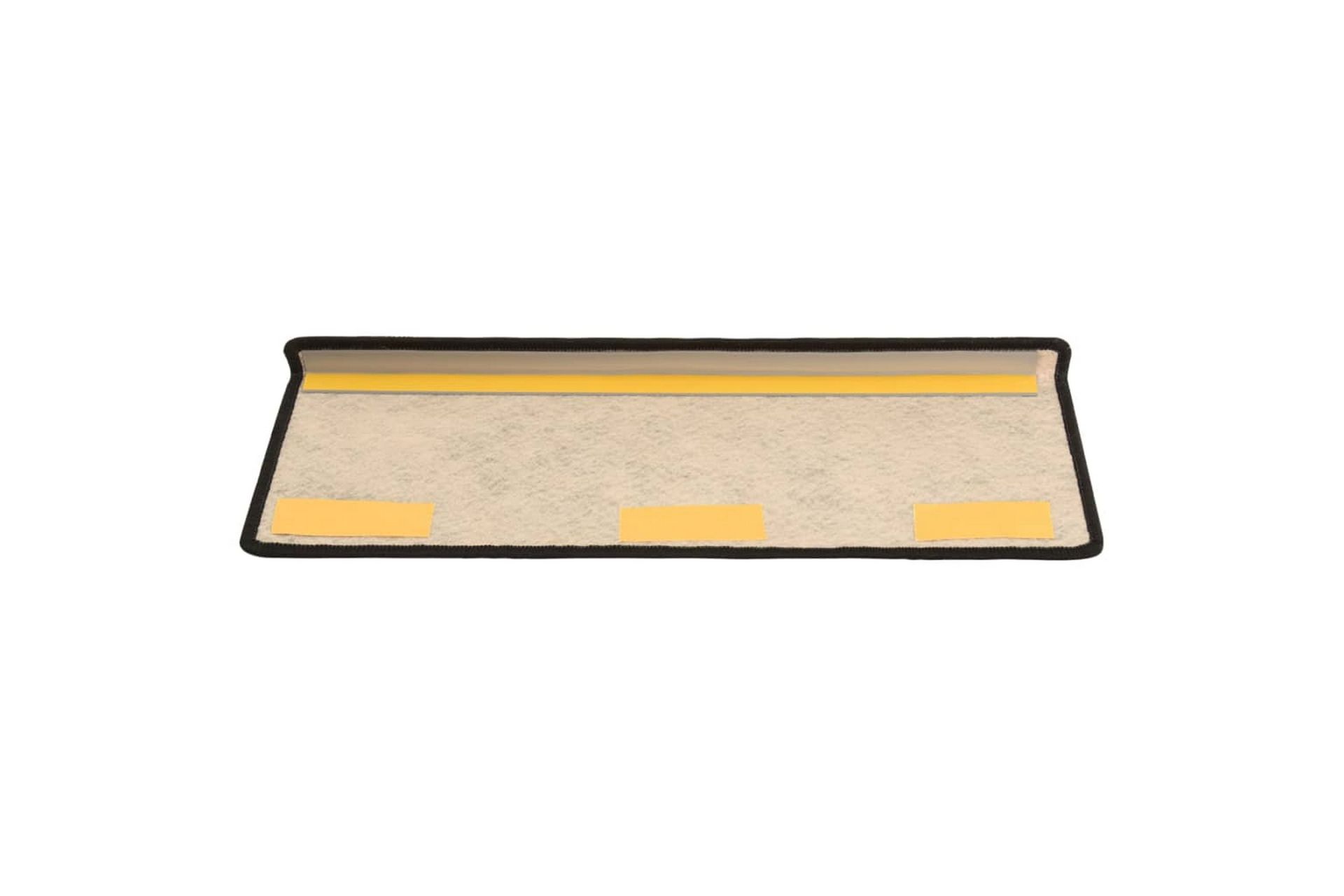 Itsekiinnittyvät porrasmatot sisaltyyli 15kpl 65x25 cm - Antrasiitti - Kodintekstiilit & matot - Matto - Erikoismatto - Porrasmatto