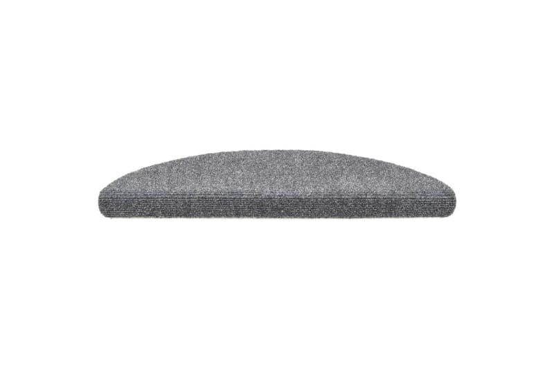 Itsekiinnittyvät porrasmatot 54x16x4cm 10 kpl - Vaaleanharmaa - Kodintekstiilit & matot - Matto - Erikoismatto - Porrasmatto