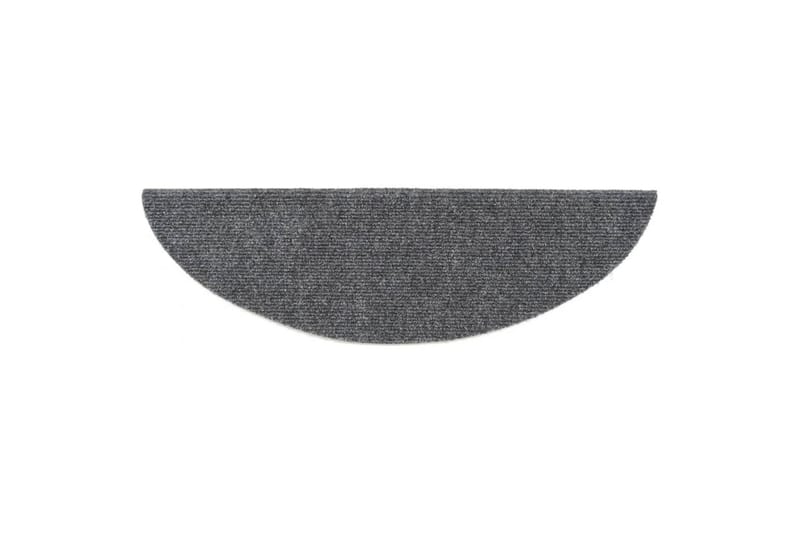 Itsekiinnittyvät porrasmatot 54x16x4cm 10 kpl - Vaaleanharmaa - Kodintekstiilit & matot - Matto - Erikoismatto - Porrasmatto