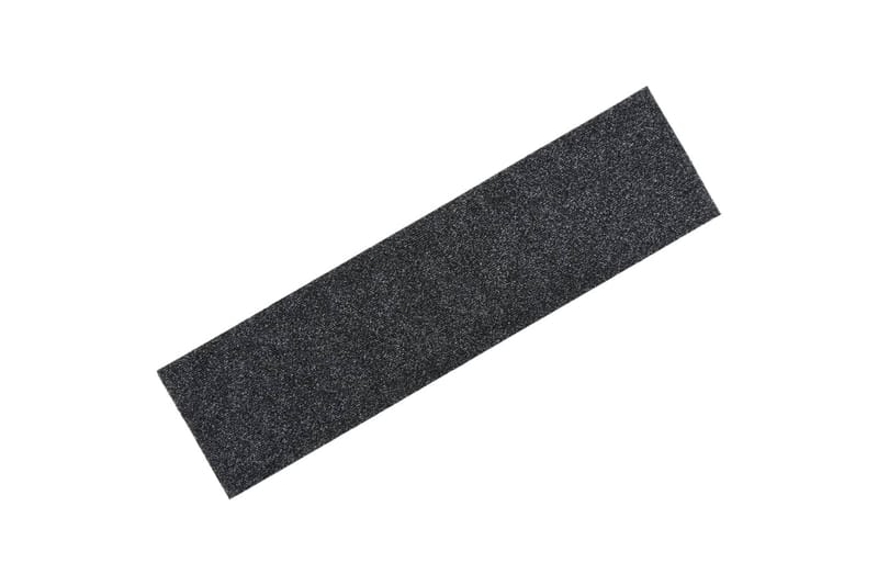 Itsekiinnittyvät porrasmatot suorakaide 15 kpl 76x20 cm - Harmaa - Kodintekstiilit & matot - Matto - Erikoismatto - Porrasmatto