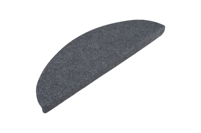 Itsekiinnittyvät porrasmatot 15 kpl 65x26 cm harmaa - Harmaa - Kodintekstiilit & matot - Matto - Erikoismatto - Porrasmatto