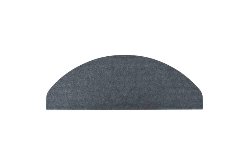 Itsekiinnittyvät porrasmatot 15 kpl 65x26 cm harmaa - Harmaa - Kodintekstiilit & matot - Matto - Erikoismatto - Porrasmatto