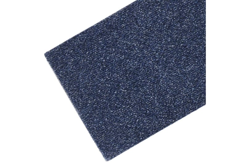 Itsekiinnittyvät porrasmatot suorakaide 15 kpl 76x20 cm - Harmaa - Kodintekstiilit & matot - Matto - Erikoismatto - Porrasmatto