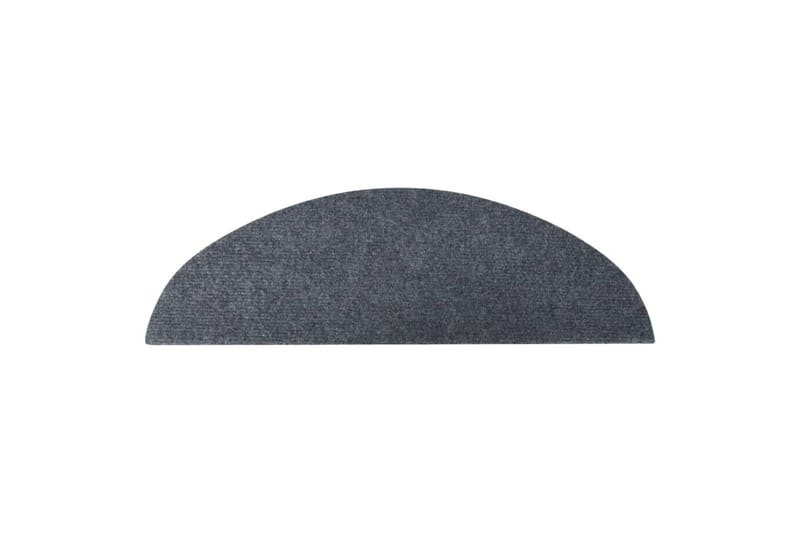 Itsekiinnittyvät porrasmatot 15 kpl 56x20 cm harmaa - Harmaa - Kodintekstiilit & matot - Matto - Erikoismatto - Porrasmatto