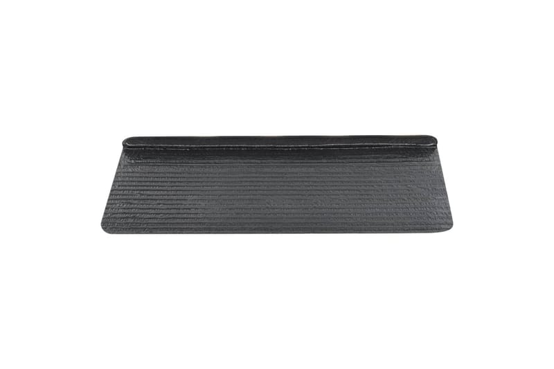 Itsekiinnittyvät porrasmatot 15 kpl 65x28 cm antrasiitti - Antrasiitti - Kodintekstiilit & matot - Matto - Erikoismatto - Porrasmatto